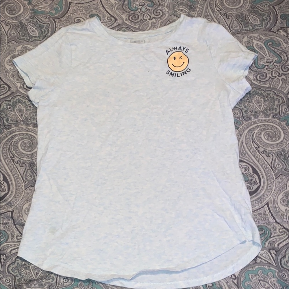 kids always smiling shirt